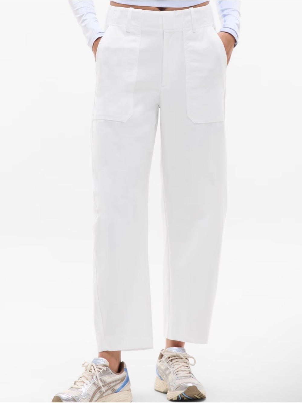 NWOT - Athleta - Skyline High Rise Barrel Leg Pant